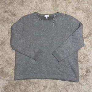 REISS metallic grey sweater